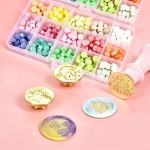 ชุดสีแว็กซ์หัวปั๊มตรา Guka Unisex Mars Seal 12 สี ครบชุด สำหรับงาน DIY  วัสดุพลาสติกแบบใหม่ บรรจุในถุง - Product Image 4