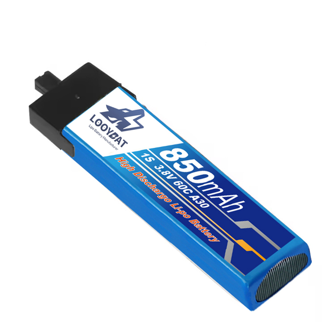 OEM/ODM Customized 1S 3.8V 850mAH High Discharge 60C FPV Drone Battery HV RC Lithium Lipo Pouch Ion Cell
