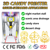Nouvelle imprimante 3D à bonbons TH3D-170, modèle 2026, la plus vendue, machine à art sucré comestible 170x170x50mm, qualité alimentaire, semi-automatique pour la décoration de gâteaux