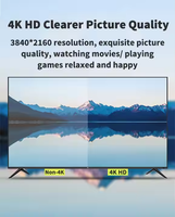 Câble HDTV Premium 4K 60Hz 18Gbps plaqué or avec gaine en PVC pour projecteur, ordinateur, téléviseur 1,5M-50M