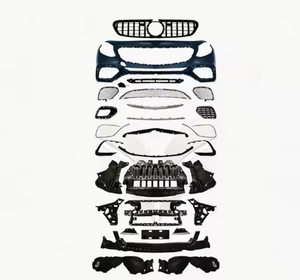Kit de Actualización de Parachoques Trasero AURON para Mercedes-Benz Clase S W217, con Recortes para Escape, Nuevo, para Retrofit 2015-2020, Ajuste Universal - Product Image 1