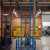 Chariot élévateur à fourche de 3 tonnes avec porte traversante et protection anti-collision, certifié CE, pour entrepôt
