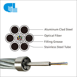 Câble OPGW extérieur 12/24/48/96/144 Core Câble <span class=keywords><strong>de</strong></span> communication à <span class=keywords><strong>fibre</strong></span> <span class=keywords><strong>optique</strong></span> Composite <span class=keywords><strong>de</strong></span> <span class=keywords><strong>fil</strong></span> aérien et <span class=keywords><strong>de</strong></span> terre - Product Image 4