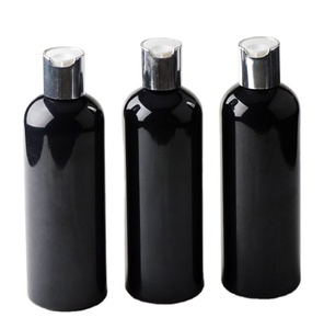 Bao Bì Mỹ Phẩm Dầu Gội Đầu Tròn Rỗng Độc Đáo <span class=keywords><strong>MOQ</strong></span> <span class=keywords><strong>5000</strong></span>, Chai Bơm Tròn Màu Đen Chai Sữa Tắm Chai Đựng Mỹ Phẩm - Product Image 3