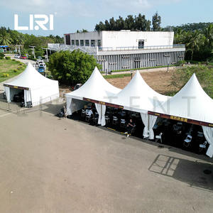 5X5m Extérieur <span class=keywords><strong>Jardin</strong></span> Pagode Brocante <span class=keywords><strong>Tente</strong></span> pour la Fête ou une <span class=keywords><strong>Réception</strong></span> - Product Image 1