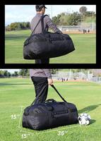 Sac de sport de grande capacité, sac de voyage portable pour équipement de gym destiné aux entraîneurs d'équipe