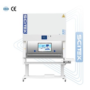 Cabina de Seguridad Biológica de Clase II SCITEK B2, Sistema de Flujo de Aire con Extracción de Aire al 100%, Acero Inoxidable de 2 Pies, Superficie de Trabajo de 750 mm de Altura - Product Image 6