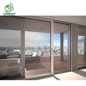Sistema di Porte Scorrevoli in Plastica a Chiusura Morbida per Patio, Porte e Finestre Scorrevoli in Vetro Temperato a 3 Pannelli - Product Image 5