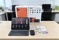 Tablet Android 10 de 10.1 Pulgadas, 4G LTE, 4+32GB, Octa Core MTK, 1280x800 IPS, Desbloqueo Facial, Tipo-C, Paquete con Teclado, Ratón y Lápiz Óptico