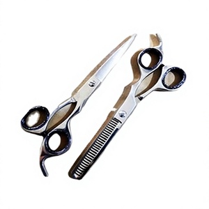ASAP Professional 6-inch 60 NHC Stainless Steel <b>Long</b> <b>Handle</b> Hair Cutting Scissors Eco-Friendly High Quality Beauty Salon <b>Shears</b> - Product Image 1