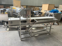 Machine à brochettes de viande/barbecue électrique multifonctionnelle entièrement automatique à grande vitesse avec coupeur automatique
