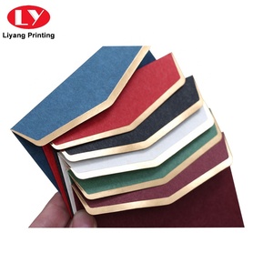 사용자 정의 11x22cm 15.5x15.5cm 인쇄 된 웨딩 파티 초대장 감사 선물 카드 진주 종이 배송 봉투 포장 - Product Image 5