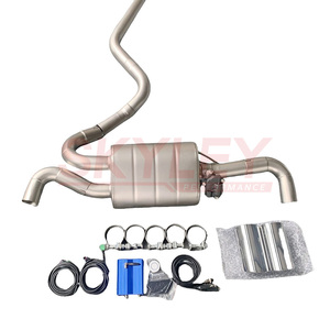 SL Auto Parts Échappement Pour <span class=keywords><strong>Bmw</strong></span> Série 1 F20 F21 114i <span class=keywords><strong>116i</strong></span> <span class=keywords><strong>118i</strong></span> 120i 1.6t Valved Catback Système D'échappement Accessoires - Product Image 3