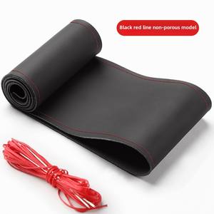 Funda Deportiva para Volante de Cuero, Cosida a Mano, Compatible con Volkswagen Tiguan L, Lavida, Passat, <span class=keywords><strong>Bora</strong></span>, Golf 7, Toyota, Ford - Product Image 1