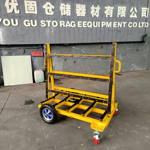 Chariot pliable détachable personnalisé <span class=keywords><strong>à</strong></span> service intensif pour conteneur <span class=keywords><strong>en</strong></span> rouleau <span class=keywords><strong>à</strong></span> prix d'usine Supports <span class=keywords><strong>en</strong></span> verre <span class=keywords><strong>en</strong></span> pierre blanche <span class=keywords><strong>à</strong></span> usage intensif - Product Image 4