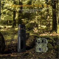NOUVELLE Mini Caméra de Surveillance 4K 48MP avec Connexion Point & WiFi, Contrôle par APP, Caméra de Chasse sans Fil 940nm, Caméra Vidéo Miniature Discrète