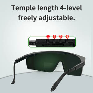 نظارات أمان شفافة مضادة للضباب ومقاومة للخدش، نظارات واقية نصف إطار من البولي كربونات للجنسين، لحماية العين في المختبرات الكيميائية - Product Image 2