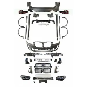 BMW X3 G01 용 전문 디자인 자동 후면 범퍼 그릴 자동차 스포츠 수정 바디 키트