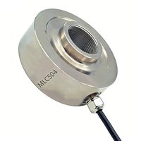 Sensor de fuerza tipo junta para precarga de tornillos MLC504, celda de carga de 5000 kg con 0.2% de precisión