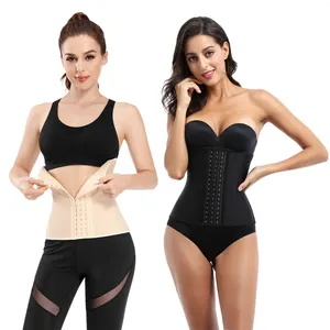 latex Waist Trainer Korset Sport Girdle Underbust Cincher Hourglass Body Shaper for women