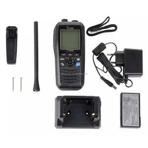 Radio VHF marina IICOM IC-M94D con AIS y DSC, radio bidireccional portátil flotante a prueba de agua, walkie-talkie marino con GPS - Product Image 4