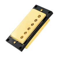 Micro Humbucker pour guitare électrique 70x39mm à 6 trous, micro de manche et de pont en acier pour guitare LP, disponible en noir/doré/chrome