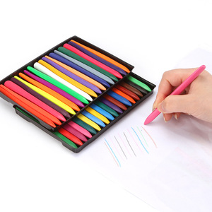 Crayones de Plástico Triangulares No Tóxicos para Niños, Lavables y para Pintar, Empaquetados a Granel, Venta al Por Mayor - Product Image 6