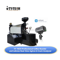 TY-TECH Lebrew RoastSee NEXT Analizador de Agtron y Grado de Tueste de Café con Pantalla en Tiempo Real, compatible con el software Artisan