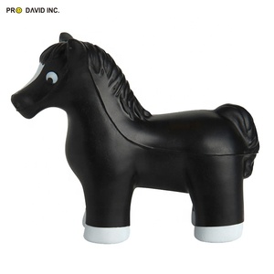 Promotional Toy Print Logo Custom Pu <b>Squeeze</b> Toy Stress <b>Ball</b> in Horse Model - Product Image 3