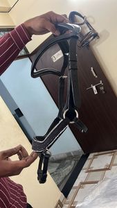 Nueva y Exclusiva Diadema de Cuero Hecha a Mano con Cristales y Pedrería para Caballo, Elegante, Personalizable en Color y Tamaño - Product Image 2