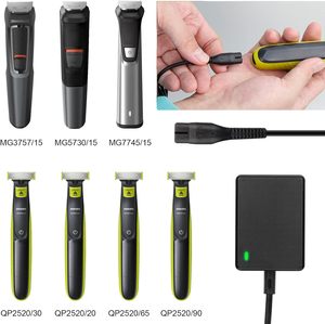 อะแดปเตอร์แปลงไฟ AC แบบปลั๊ก EU 4.3v 70mA 0.07A สำหรับเครื่องโกนหนวดไฟฟ้า <span class=keywords><strong>Philips</strong></span> พร้อมระบบป้องกัน OTP และสายชาร์จแบตเตอรี่แบบ DC - Product Image 3