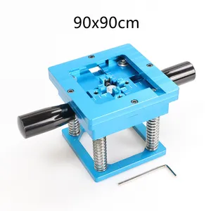 BGA Rework Reballing istasyonu 90mm BGA Stencil tutucu şablon fikstür Jig