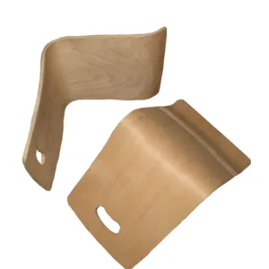 Professional cheap custom CNC bending plywood curved wooden chair