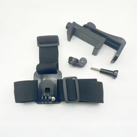 Support de téléphone universel pour vélo, fixation sur ceinture de poitrine ou bandeau, support de téléphone pour cyclisme réglable et étanche