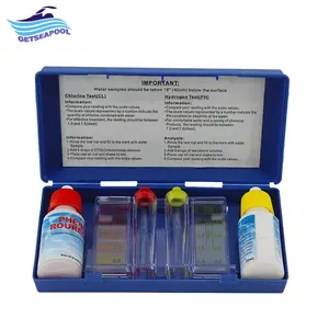 Piscina 2 vie PH & <span class=keywords><strong>OTO</strong></span> 20cc cloro acqua kit di Test rapido dell'acqua bottiglie di prova per l'acqua della piscina Spa - Product Image 1