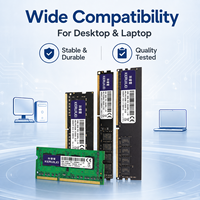 Module de mémoire RAM DDR3 ECC KERUILEI 4 Go 8 Go 16 Go 2666 MHz pour PC de bureau, ordinateur portable et mise à niveau gaming