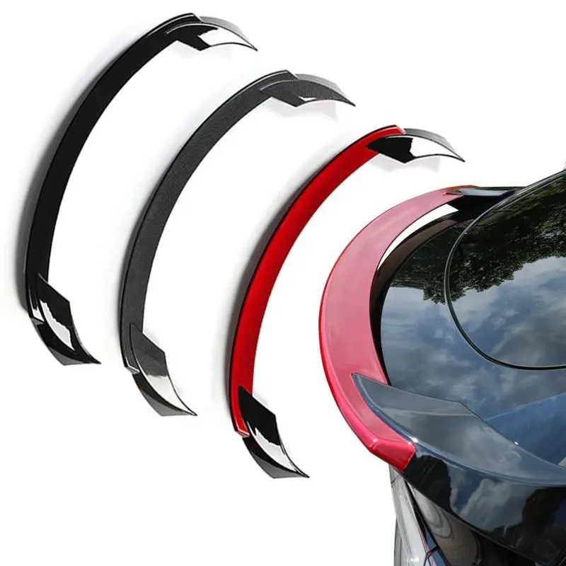 New Sports Style Blow Molding Process Rear Spoiler Car Rear Trunk Tail Wing for Tesla Model Y