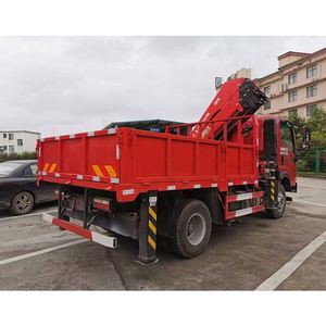Camión Grúa Sinotruk de 5t con Brazo Plegable y Telescópico, Camión Multifuncional para Transporte y Elevación de Materiales - Product Image 3