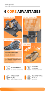 Cyclette per Bambini, Stepper Motorizzato, Attrezzatura Pre-Allenamento, Macchina per Riabilitazione, Pressa per Gambe, Attrezzo Portatile per Casa - Product Image 3