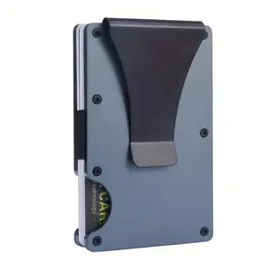 Convenient Metal Wallet Card Holder For Efficient Storage Of Cards In Card Holders Category