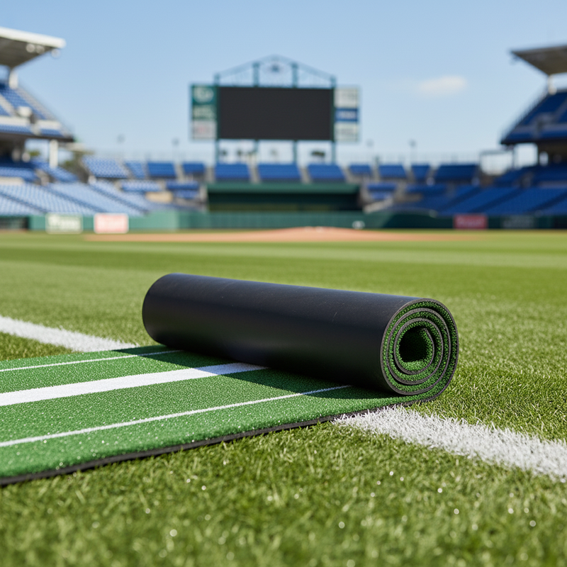 MCG Baseball Softball Pitching Mat Practice