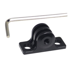 Adaptador de montaje inferior plano de aleación de aluminio FEICHAO con base fija de herramienta para <span class=keywords><strong>Gopro</strong></span> 13 <span class=keywords><strong>11</strong></span> 12 para Insta360 X4 para cámaras de acción OSMO - Product Image 1