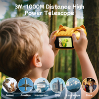 High Quality Children Digital Toy Handheld Portable Kid Magnifier HD 8LED 1000X Kids Science Microscope Camera for Outdoor