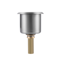 Robinet d'évier de cuisine en acier inoxydable de luxe au design industriel haut de gamme avec robinet d'arrêt durable et écologique, garantie 1 an
