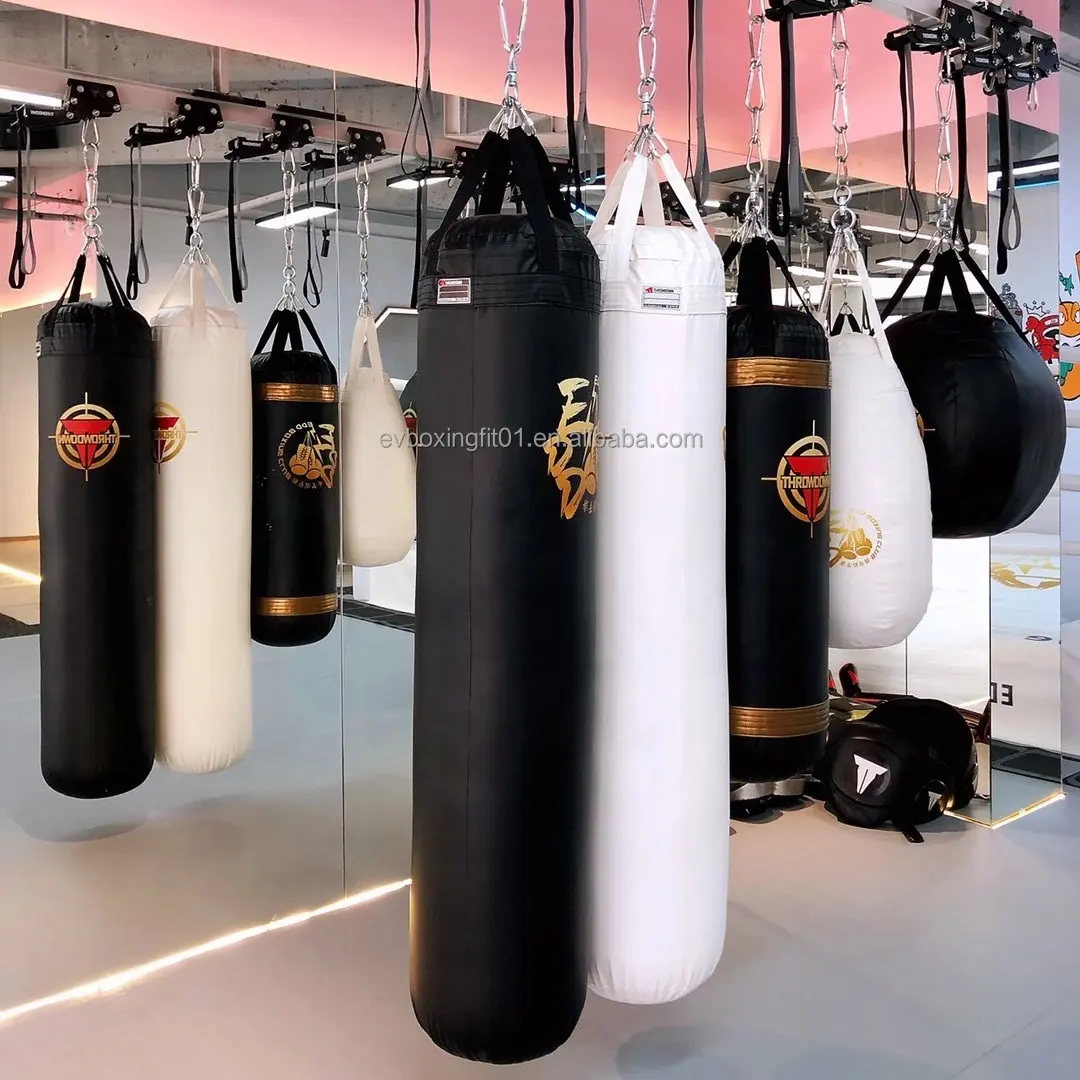 Özel yeni tasarım MMA boks yumruk torbası eğitim ağır çanta