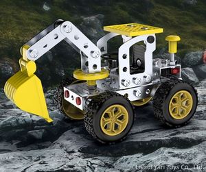 Kit de Ciencia para Armar, Juguetes STEM, 6 Estilos, Mini Modelo Metálico, Construcción, Coche de Metal Fundido a Presión, Juguete de Ensamblaje para Niños - Product Image 6