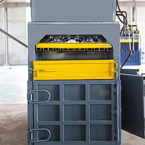 Automatische Elektrische Hydraulische Kartonnen Plastic Vuilnisbak Schroot Balancer Compactor Papier Baling Persmachine Lager - Product Image 2