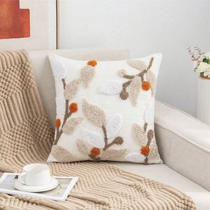 Housse de coussin géométrique tuftée style Bohème avec pompons pour canapé de salon, idéale pour les articles promotionnels et les fournitures de fête - Product Image 3