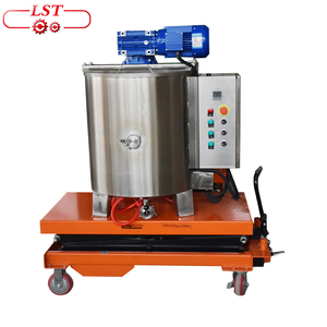 तापमान नियंत्रण और पहियों के साथ गर्म स्वचालित छोटे चल चॉकलेट भंडारण और पिघलने टैंक 50-150l - Product Image 3