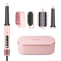 Kit de coiffage multifonctionnel ionique haute vitesse 5 en 1, sèche-cheveux professionnel à moteur sans balais 110000 tr/min